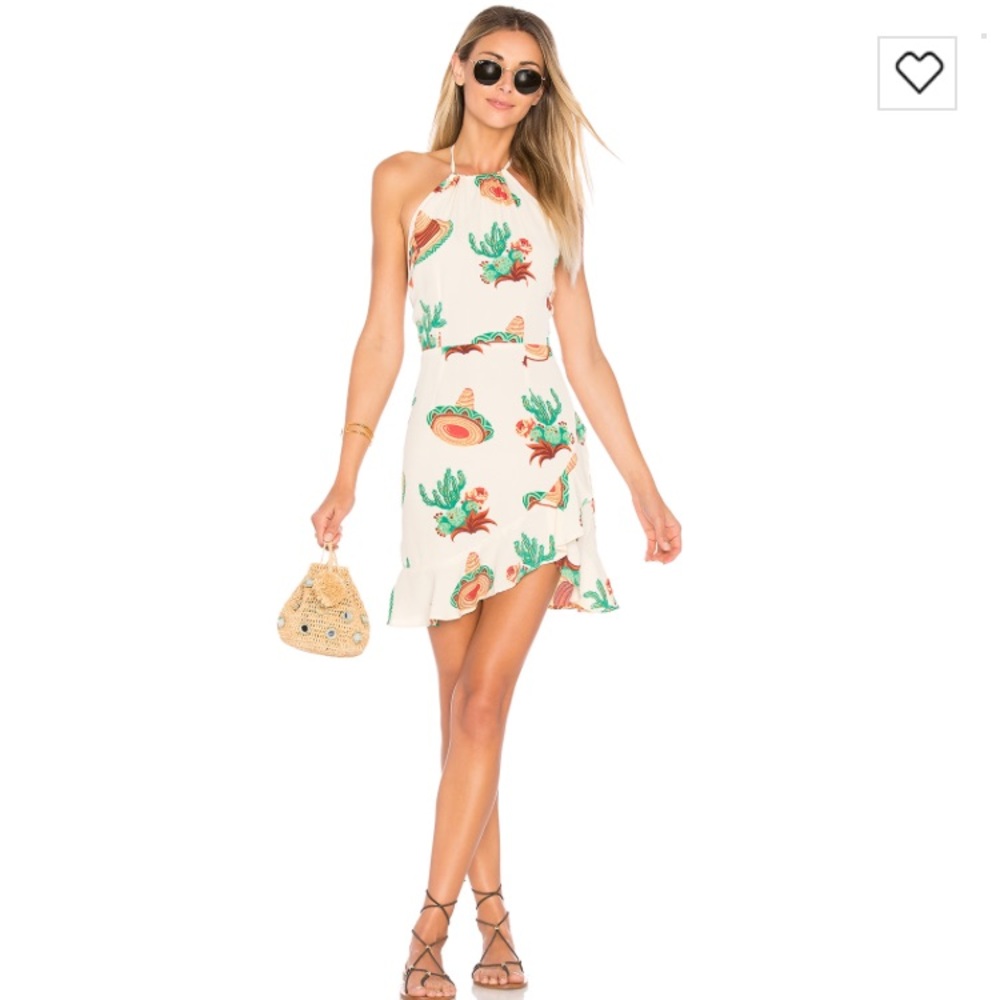 Flynn skye Monica mini dress Sz M in cactus